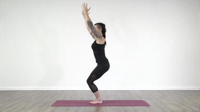 screenshot from online yoga class with Daniel Scott at Yogateket yoga studio in Uppsala Sweden
