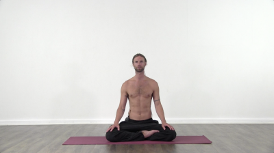 Pranayama practice at Yogateket Uppsala