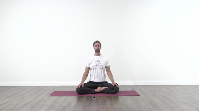 Pranayama practice at Yogateket