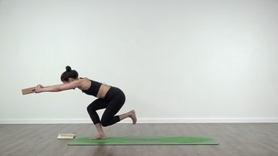 screenshot from online yoga class at Yogateket studio in Uppsala Sweden